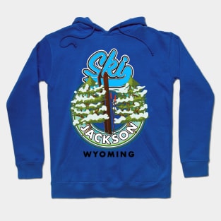 Jackson Wyoming USA logo Hoodie